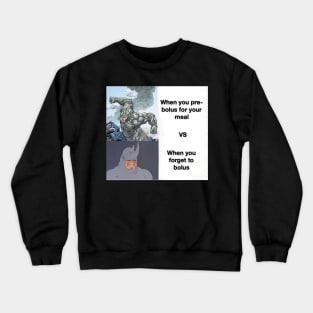 Copy of Diabetes Memes Crewneck Sweatshirt